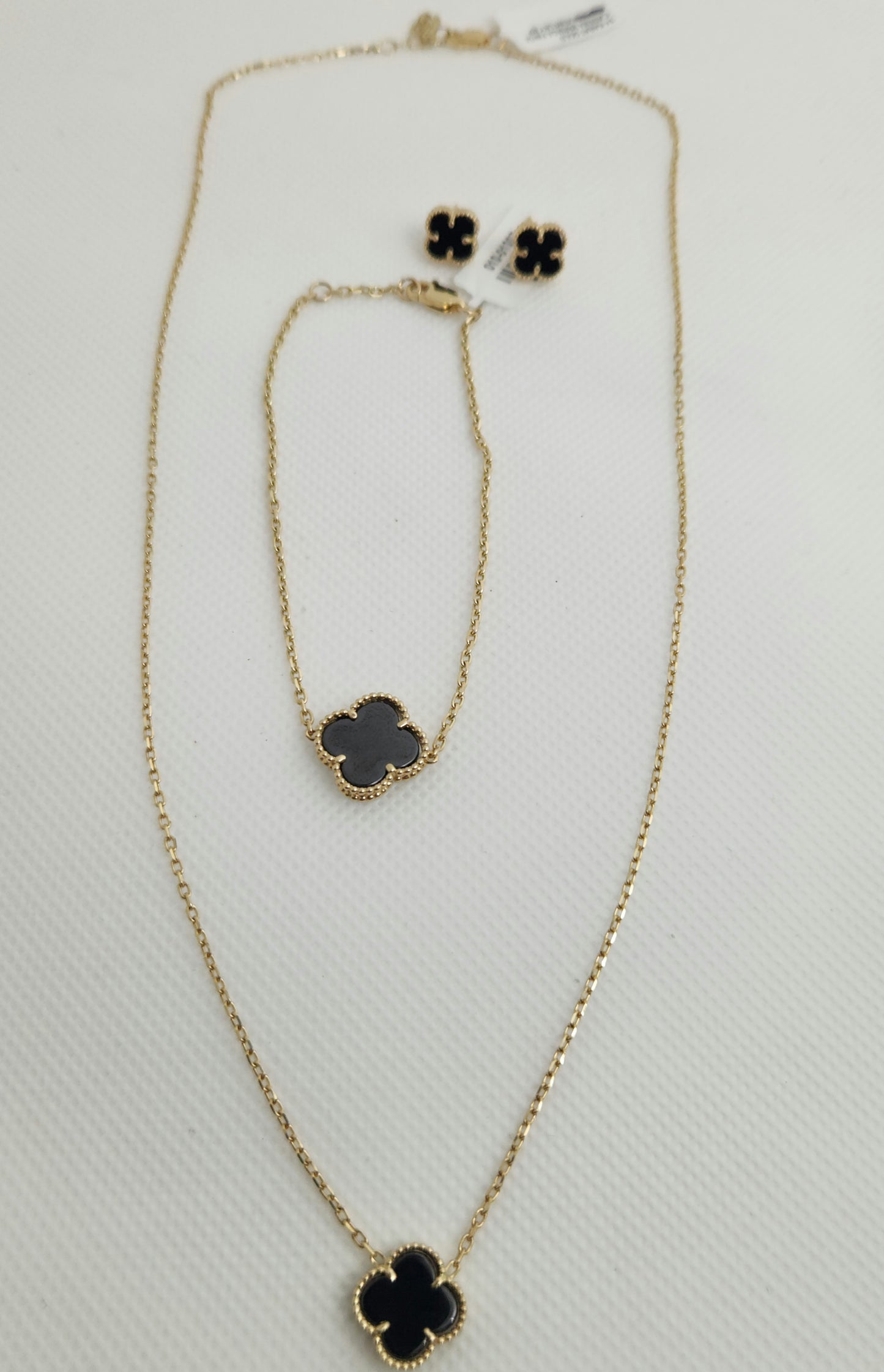 Clover Gold Matching Set 14k